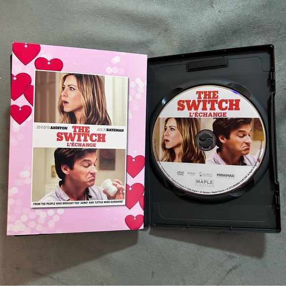 The Switch DVD - Jennifer Aniston, Jason Bateman - Picture 2 of 3